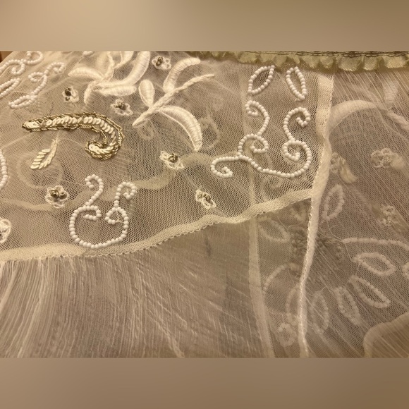 Vintage Free People Beaded Off-Shoulder Dress in Excellent Condition! Stunning! - Picture 7 of 16